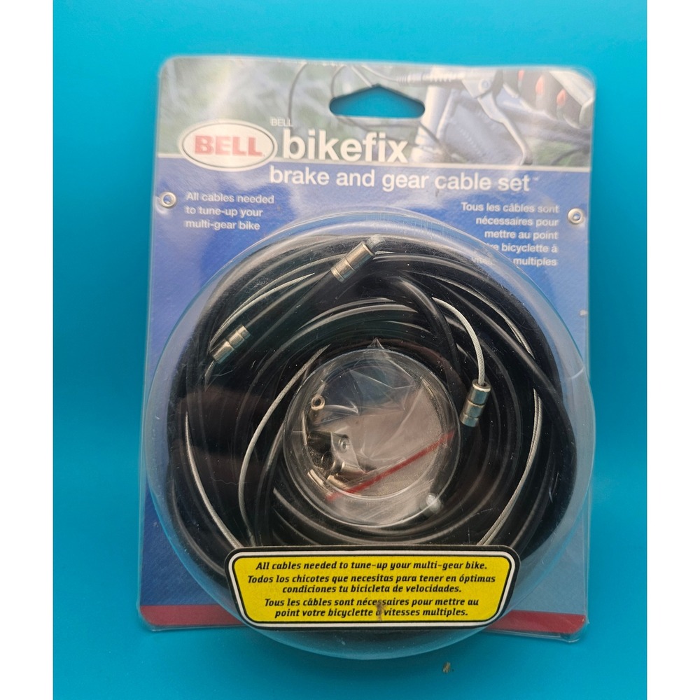 Bell Bikefix Brake and Gear Cable Set Multi-Gear Bike Tune-Up
